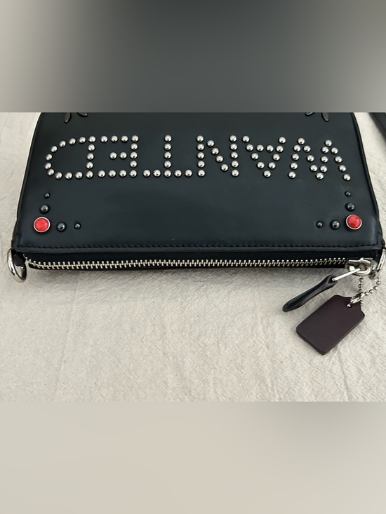 COACH Nolita “WANTED” Western Rivets Demi Shoulder Bag - Picture 8 of 12
